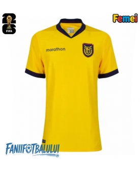 Ecuador Echipament de Fotbal Replică Mondial 2026 Femei Acasa